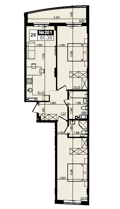 flat