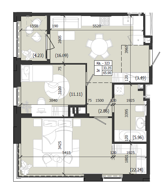 Квартира 323 WEST