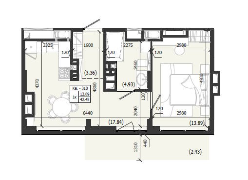 Квартира 310 WEST