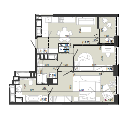 Квартира 403 WEST