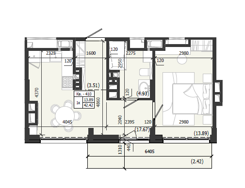 Квартира 410 WEST