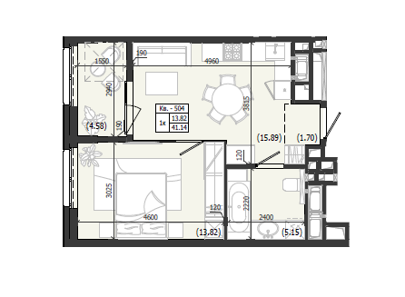 Квартира 504 WEST