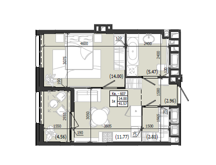 Квартира 607 WEST