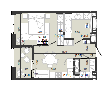 Квартира 805 WEST